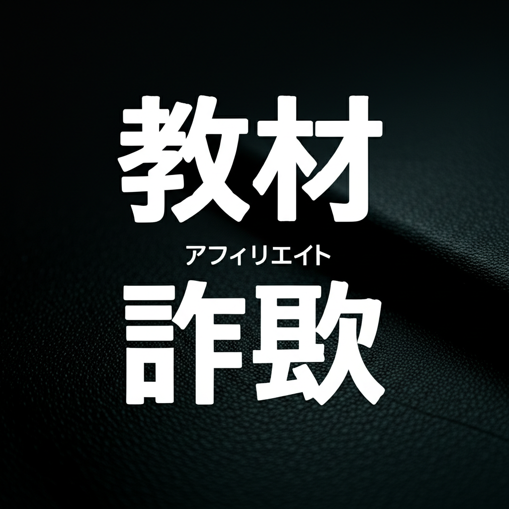 アフィリエイト教材で詐欺を見抜けるのか？15年のプロが徹底解説！